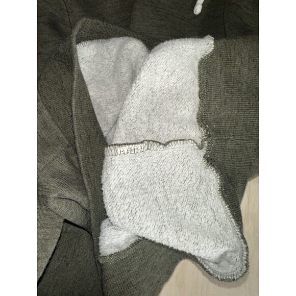 Forever 21 Men’s Green Cowl Neck Pullover Hoodie Sweatshirt Size M - Picture 5 of 6